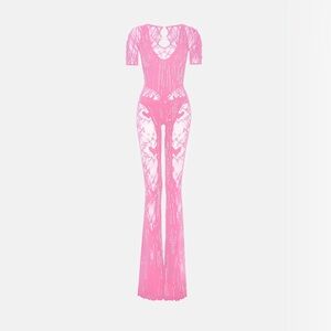Poster Girl Delphine Jumpsuit - Candy Pink